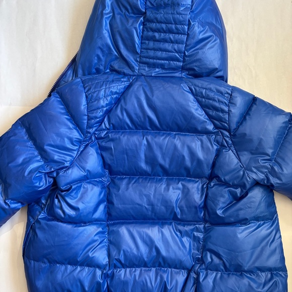 Adidas Shiny Blue Puffer Coat - Picture 3 of 3